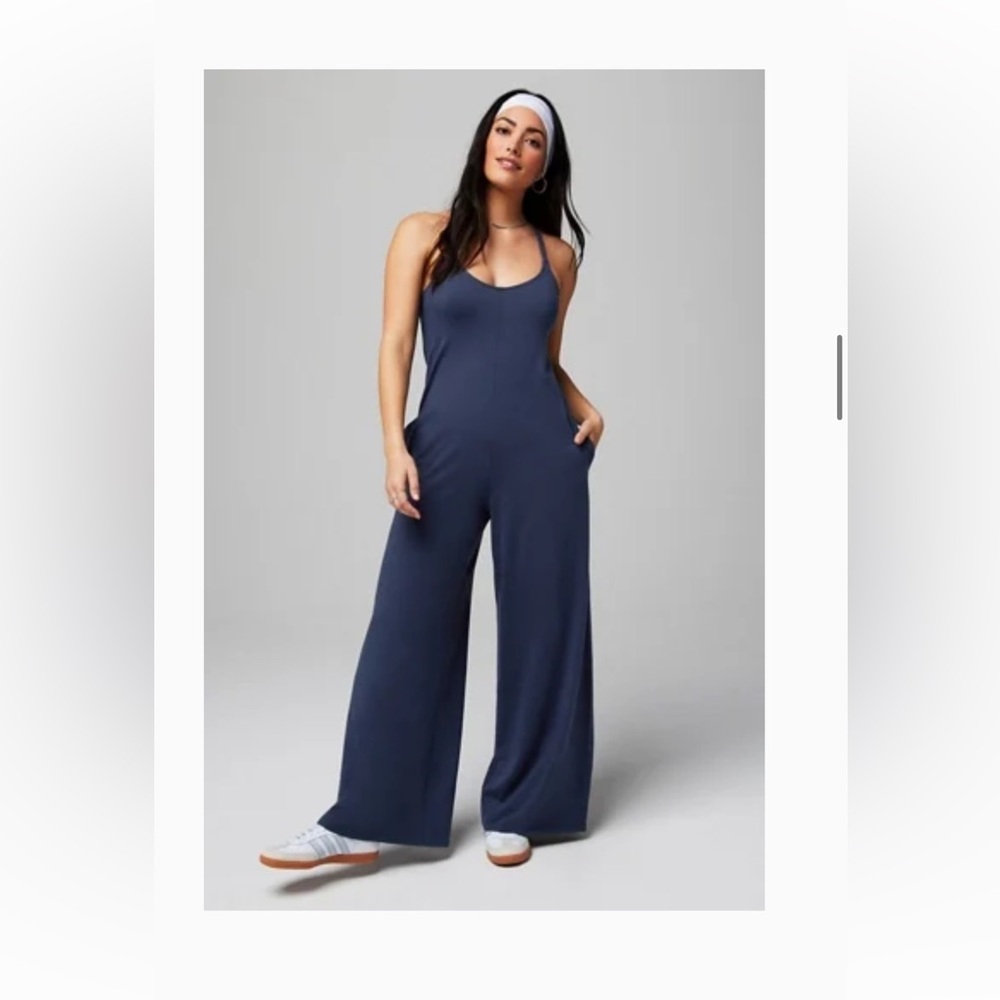 Cloud Jersey Wide Leg Onesie